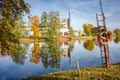 Orebro during autumn in Sweden